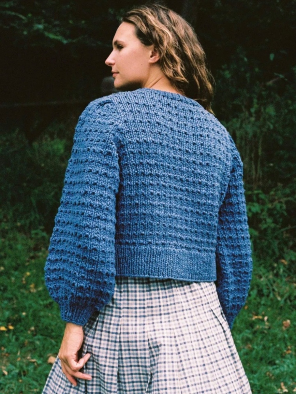 Christy Dawn Nola Cardigan in slate - Picture 4 of 9